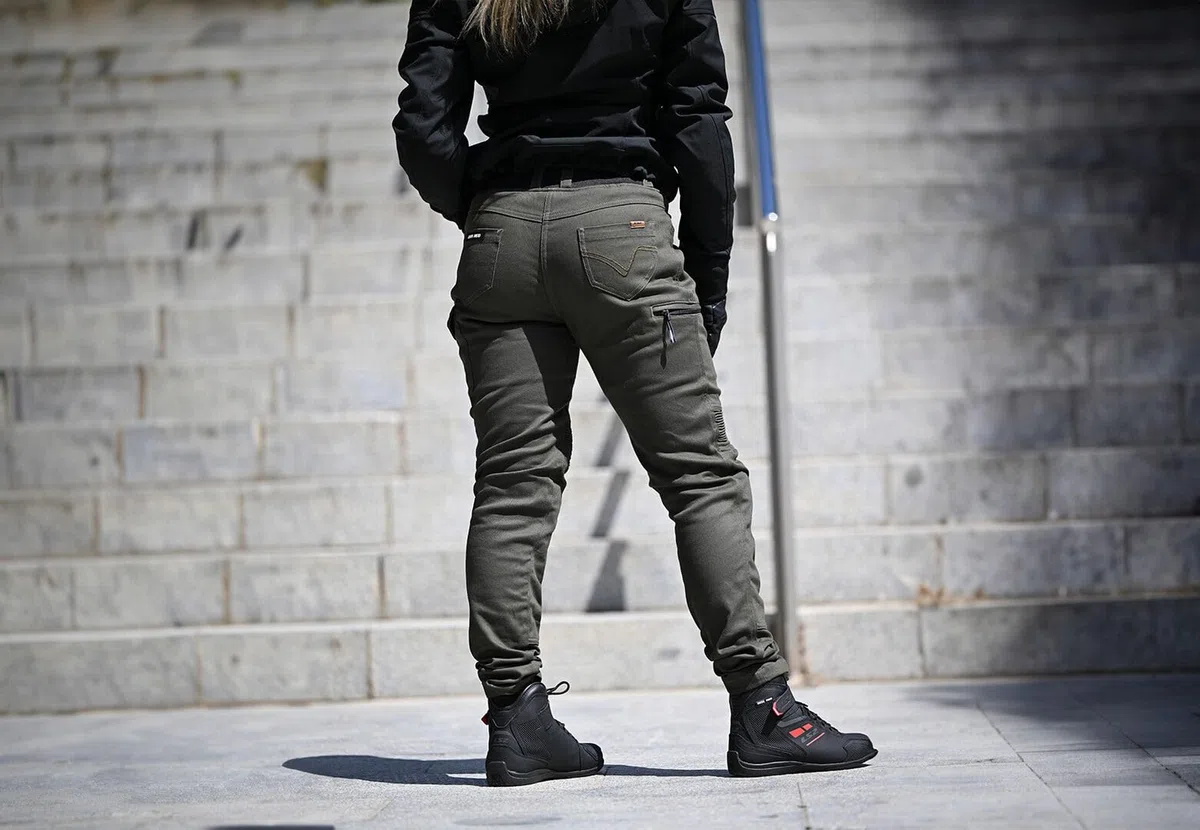 LS2 Router Pantaloni Router, Donna, Nero, 5XL Donna