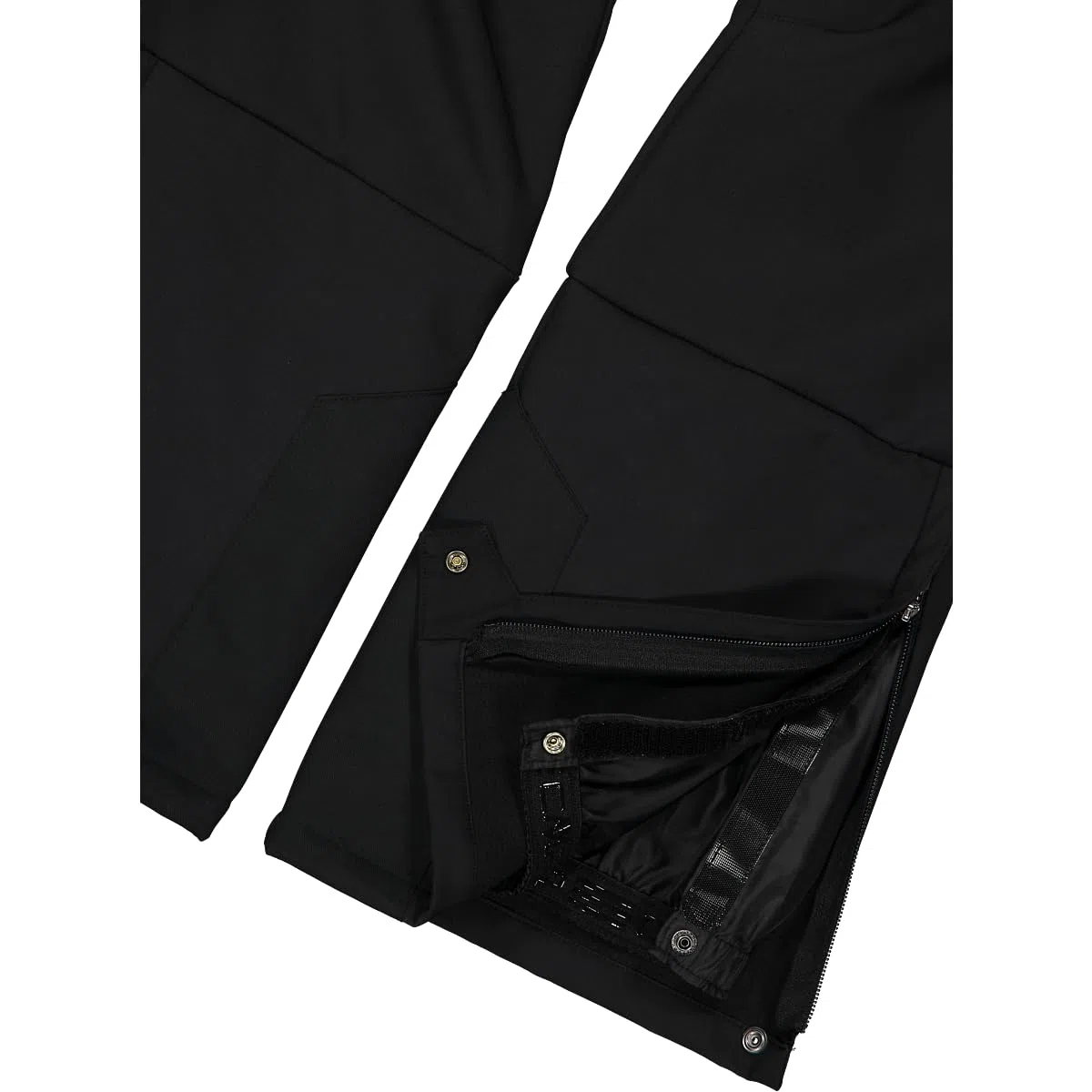 CMP Salopette Donna da Sci in Softshell, 34W4326 (Nero, S)