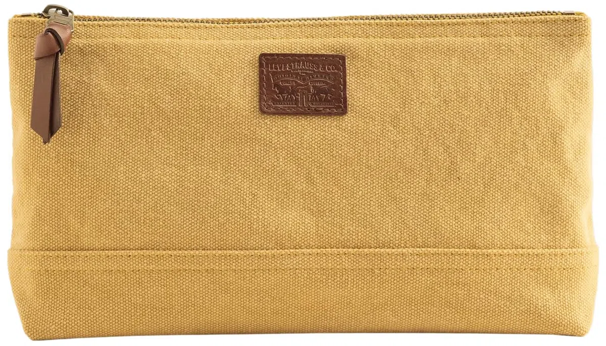 Levi's 0020A-0002 Elevated Style 100CO Pouch Men's One Size, Aura lavata, taglia unica, Small Pouch