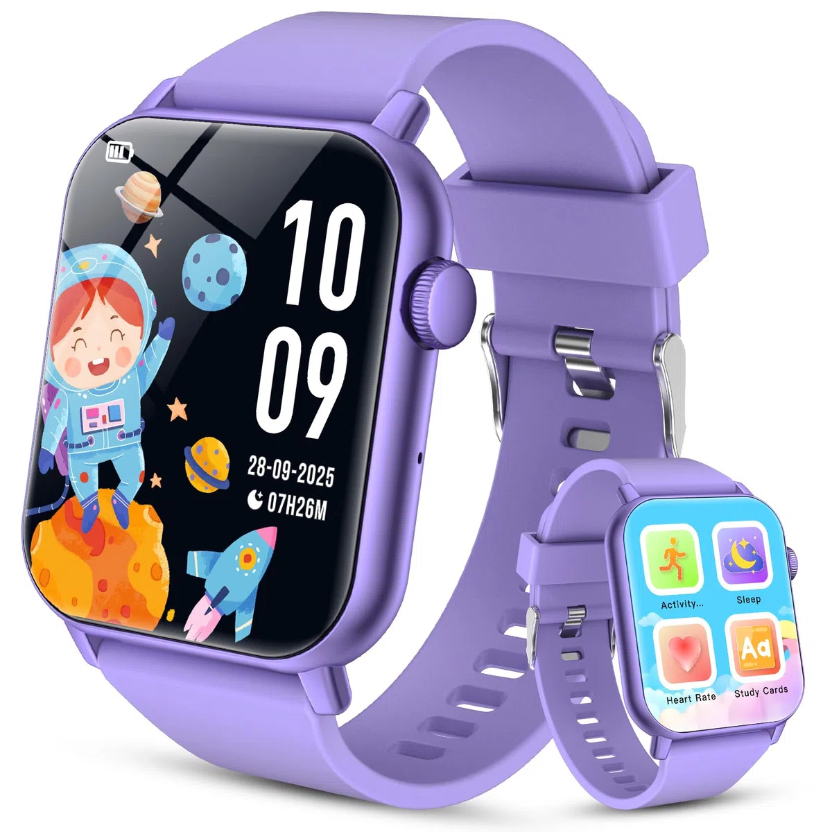 Smartwatch per Bambini 3-12 con Fitness Tracker, Orologio Smartwatch Bambini con Contapassi, Giochi, Frequenza Cardiaca,Monitor del Sonno,IP68 Impermeabile