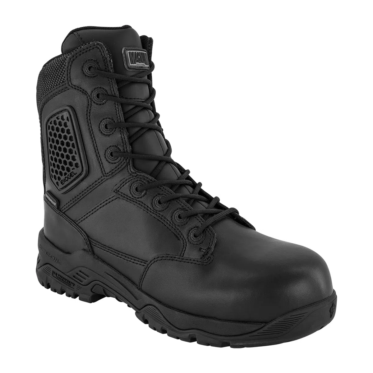 Magnum Strike Force 8.0 S3 Black Side-Zip Waterproof Combat Safety Boot