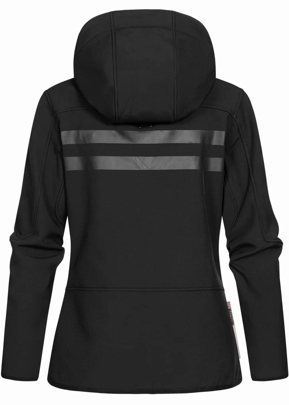 Geographical Norway Donna Softshell Giacca Esterna Romantic Turbo-Dry Cappuccio Staccabile