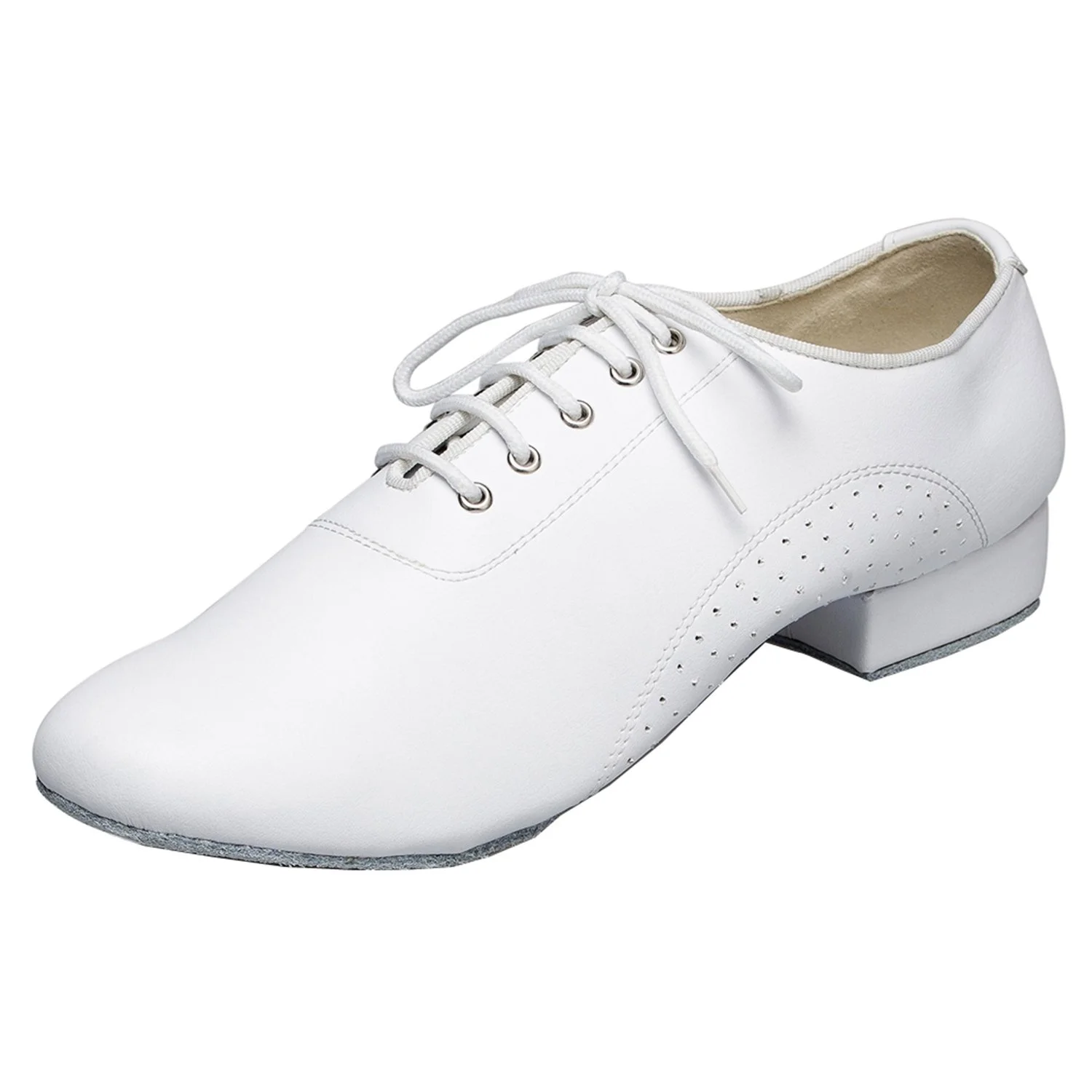 Latin Salsa Uomo Classic 1 inch Standard Tacco Pelle Sala Tango Scarpe da Ballo L173