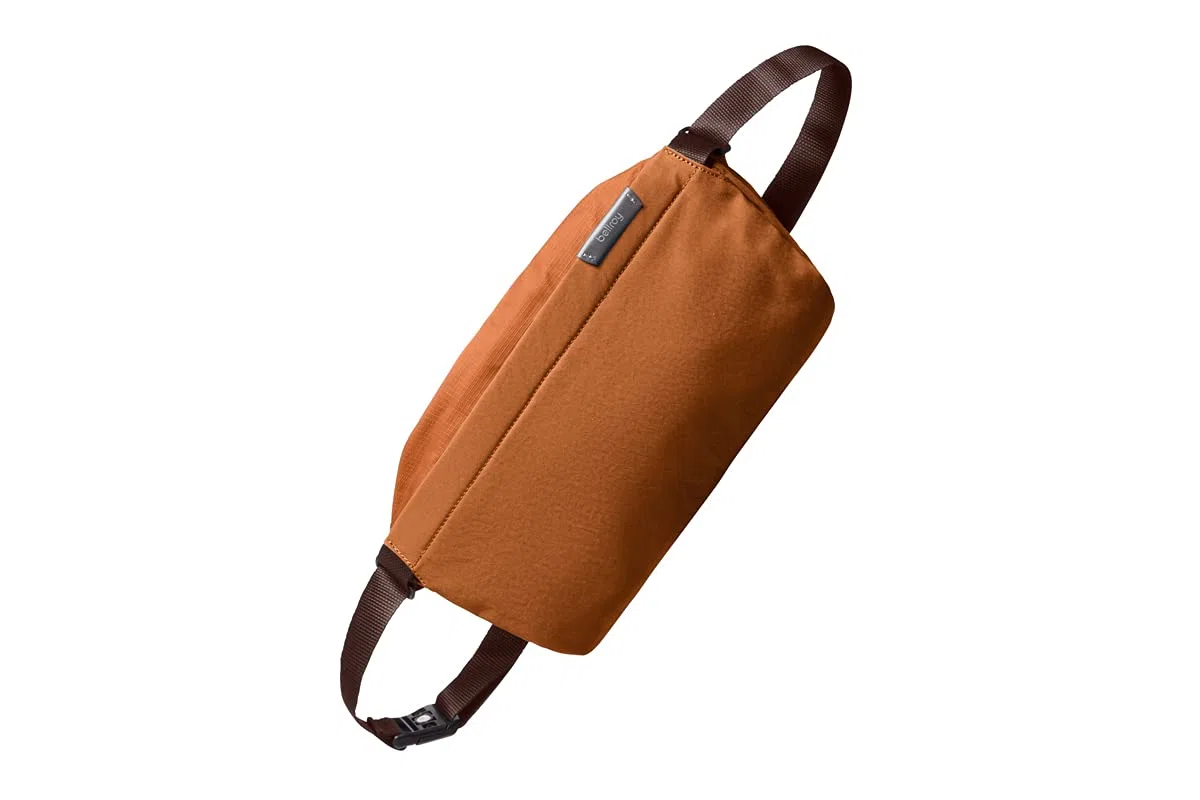 Bellroy Sling Bag, Borsa a tracolla compatta unisex, materiali impermeabili - Bronze