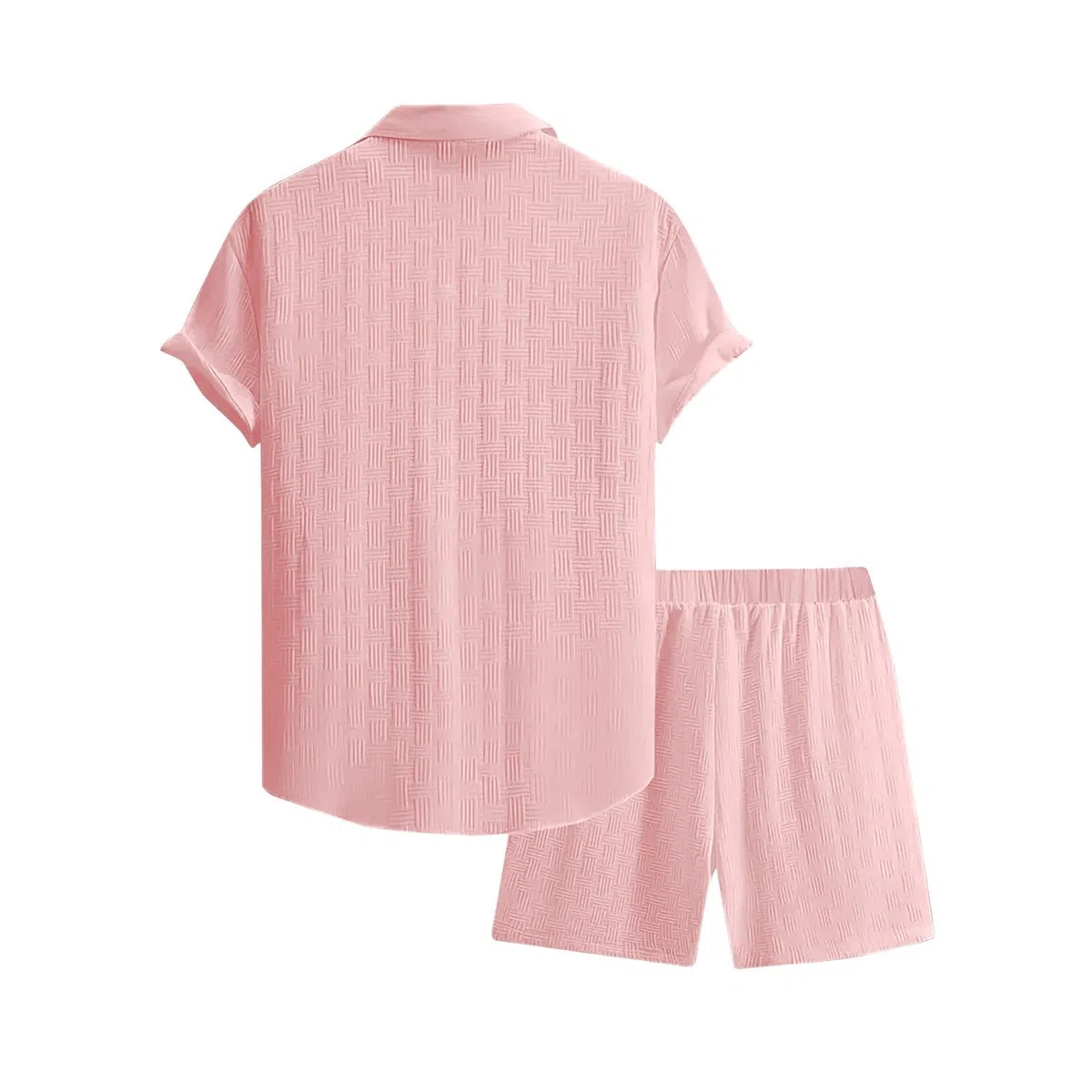 TOFOTL Completi Uomo Estivi Estivo Casual Leggera Sportivo Lavoro Camicia Manica Corta e Pantaloncini