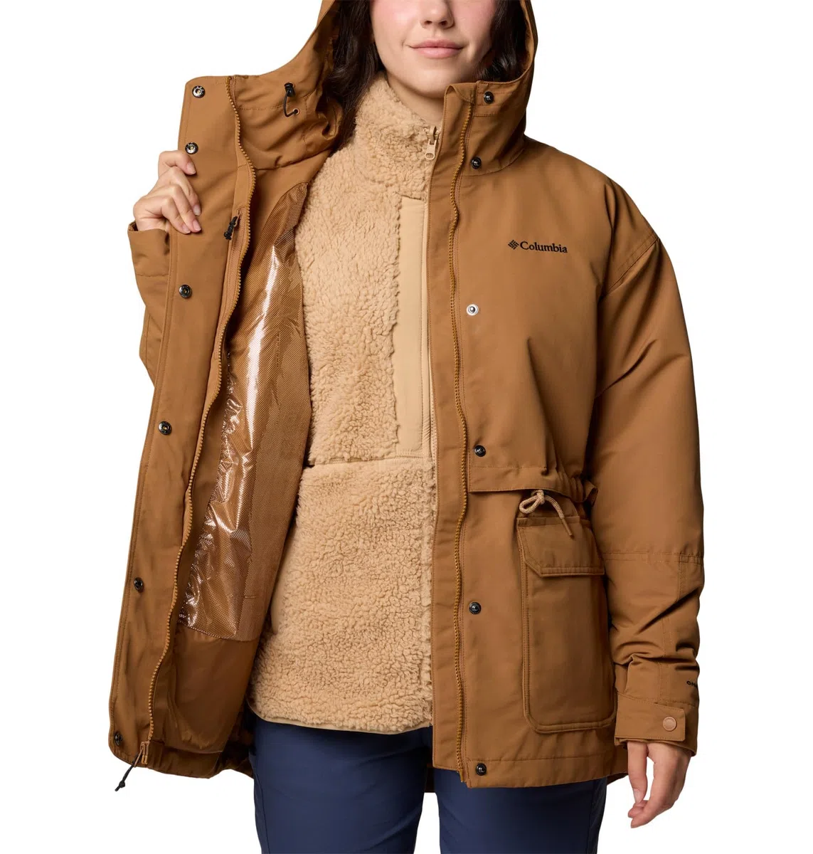 Columbia Drop Ridge™ Ii Interchange Jacket Cappotto invernale 3 in 1 Donna (Pacco da 1)