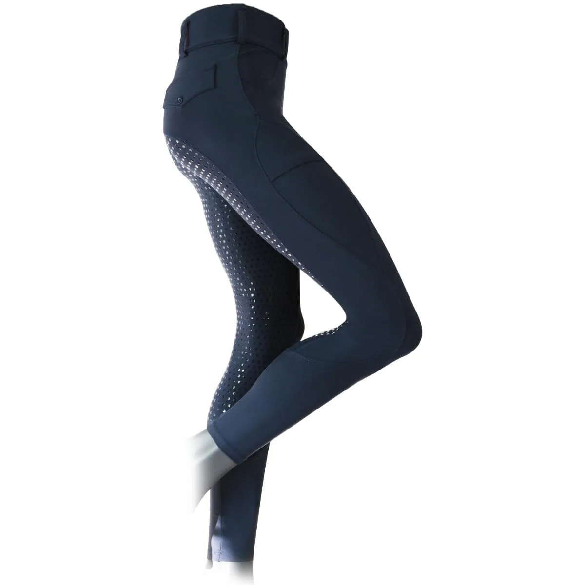 Leggings da Equitazione Demetra Donna, Alta qualità, Materiali Elastici e Resistenti, Full Grip, Confortevoli e Efficienti, Design Italiano