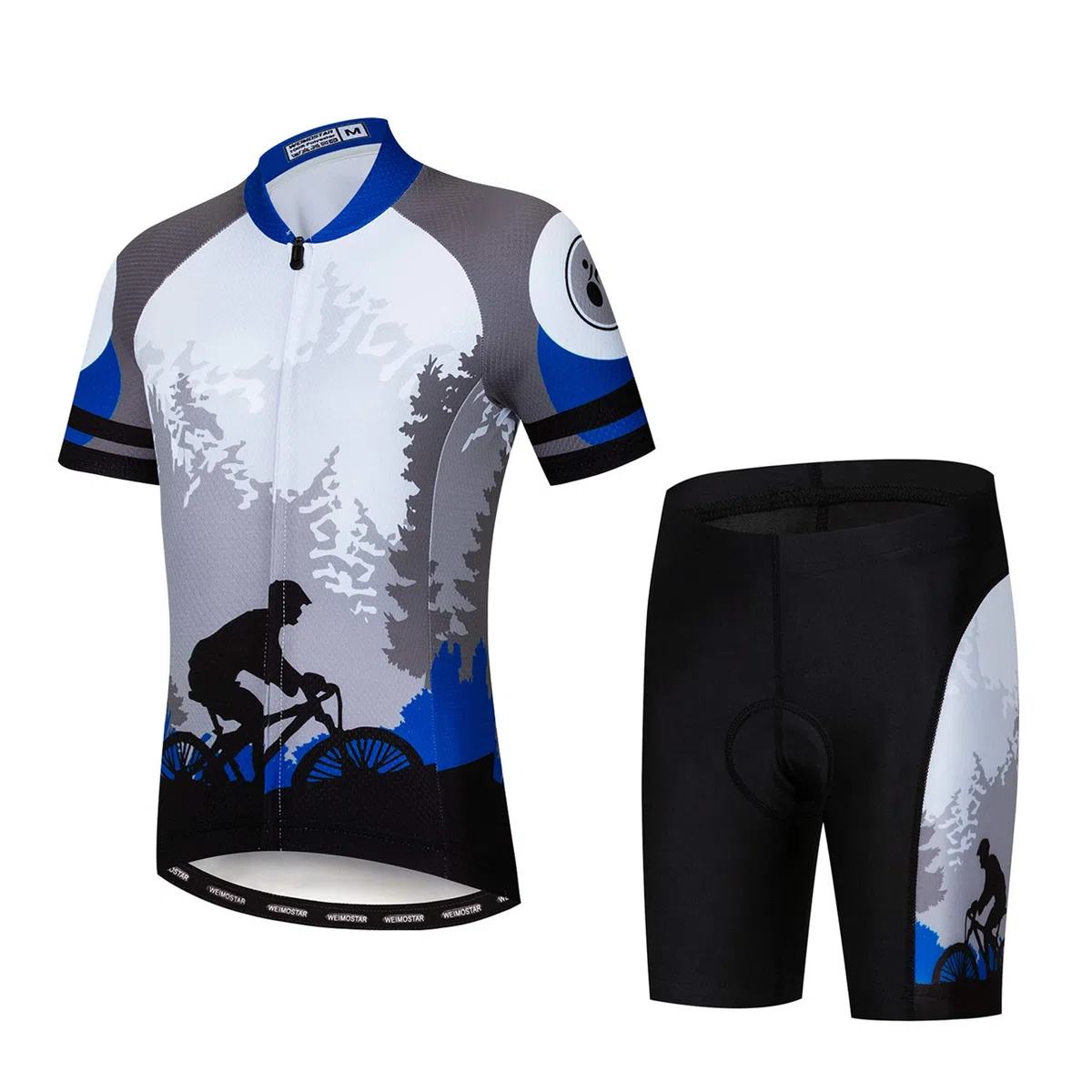 Set di maglia da ciclismo per bambini, maglietta a maniche corte per ragazzi e ragazze, maglietta con cartoni animati, ad asciugatura rapida, S-XXL