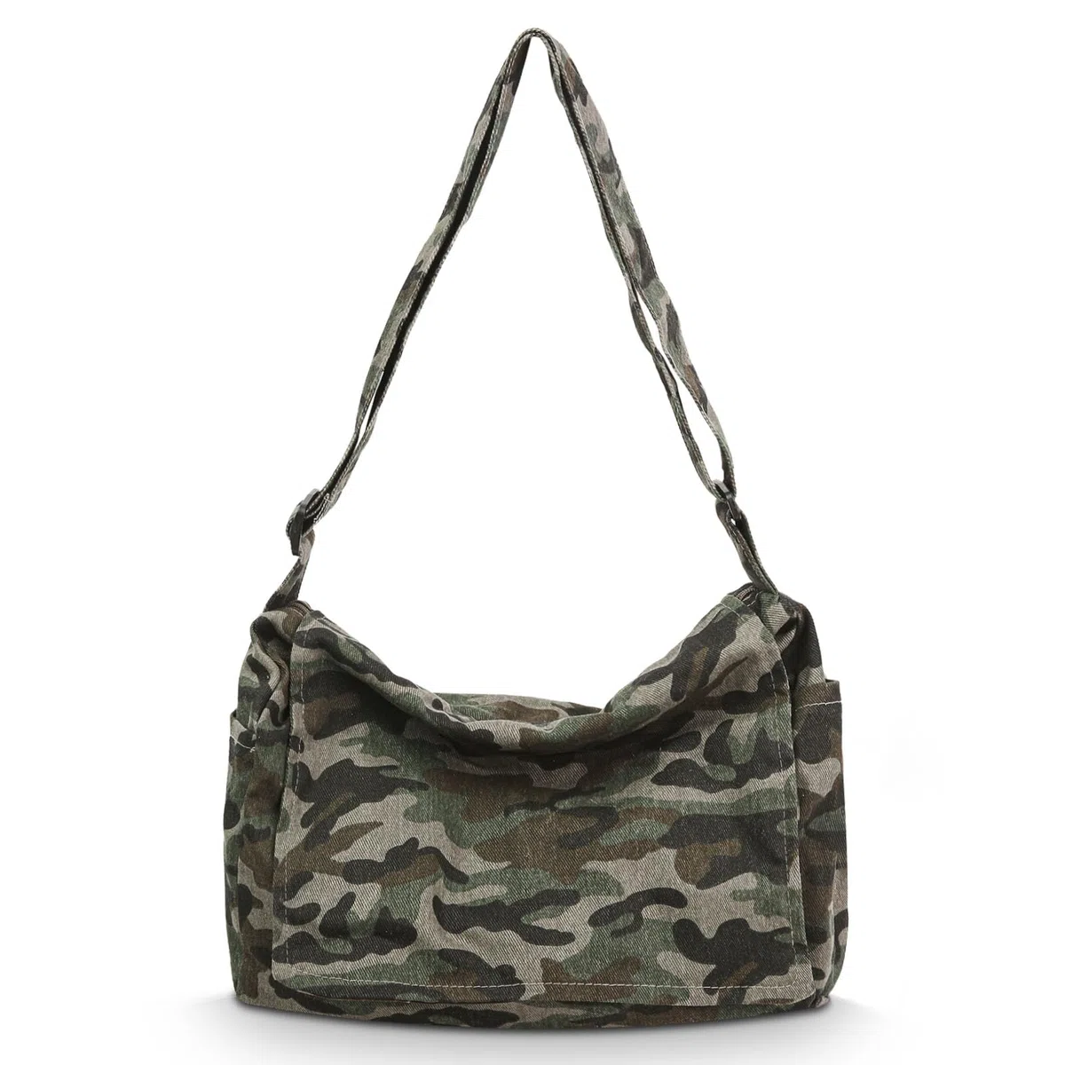 Cavans - Borsa a tracolla unisex, grande da donna, in tessuto, per uso quotidiano, ufficio, scuola, viaggi