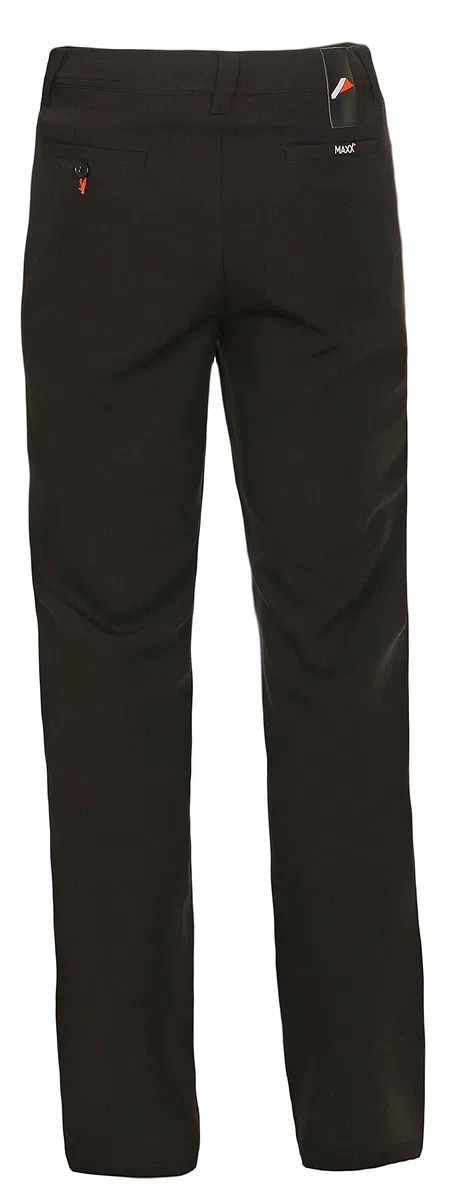 MAXX - Pantaloni da golf da ragazzo con cintura regolabile, Blu marino, 164