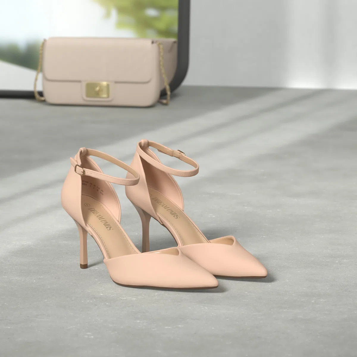 DREAM PAIRS Scarpe décolleté da Donna con Punta Chiusa