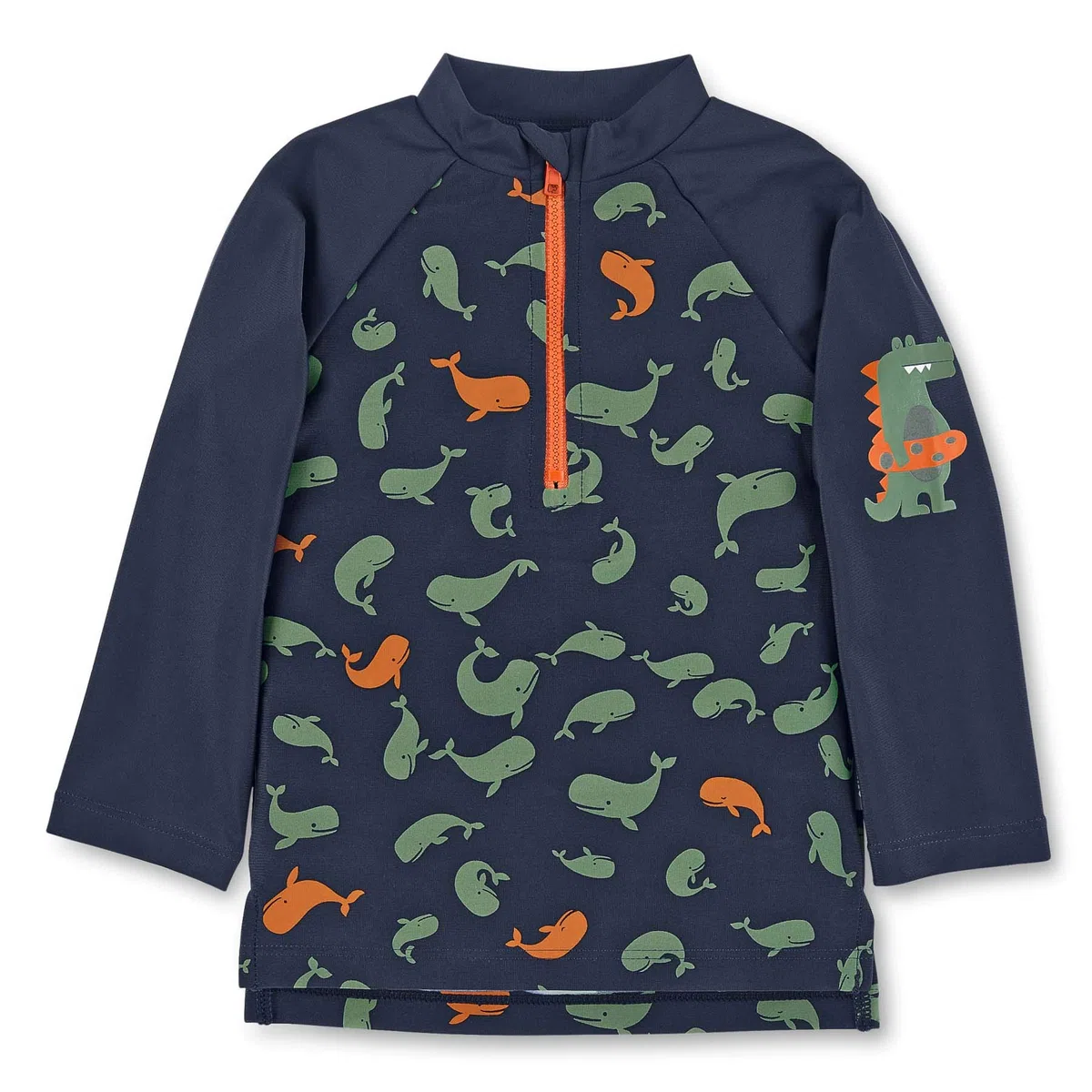 Sterntaler Langarm-schwimmshirt Wale Maglietta Rash Guard Bimbo