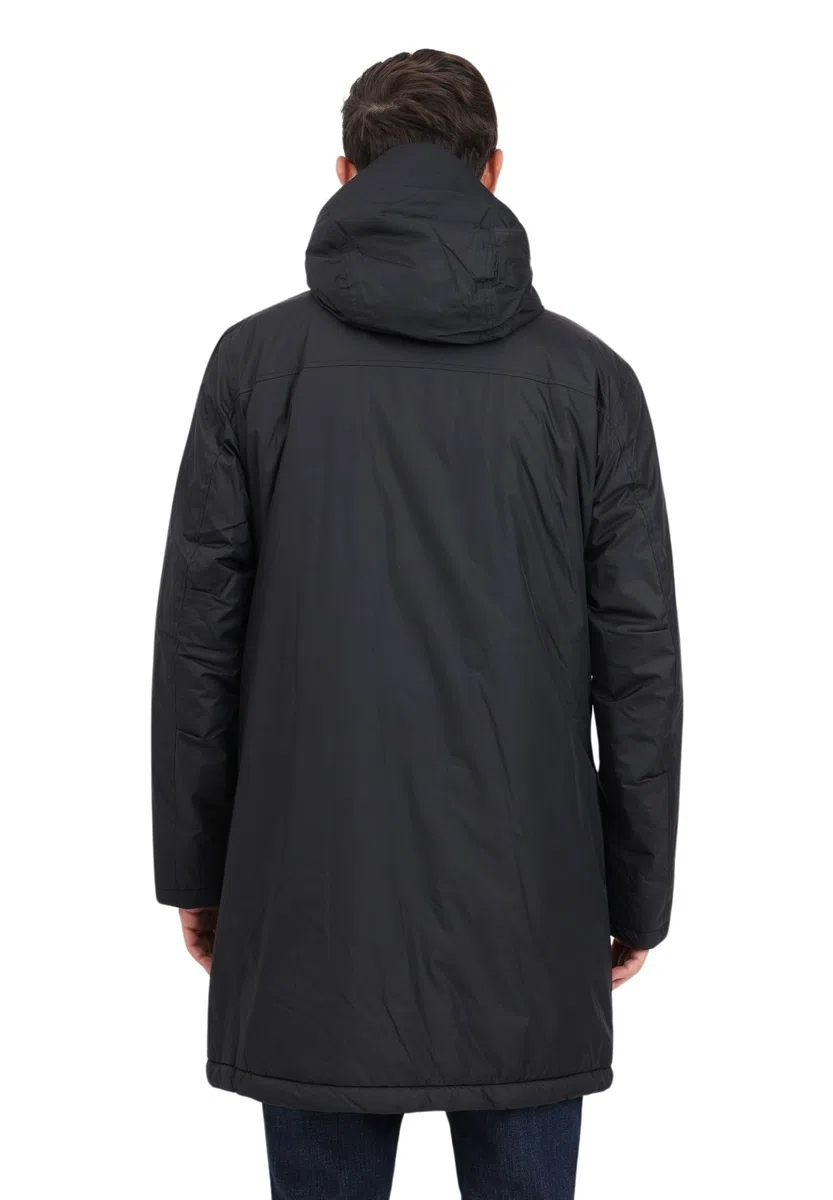 Blauer Impermeabile/Trench Lunghi Nastrati Parka Uomo (Pacco da 1)