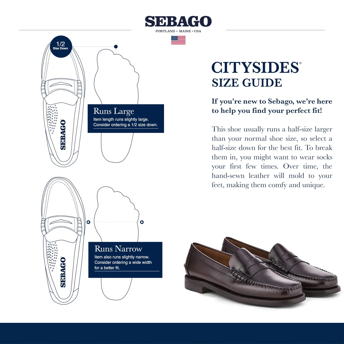 Sebago Classic Dan Woman MocassiniDonna