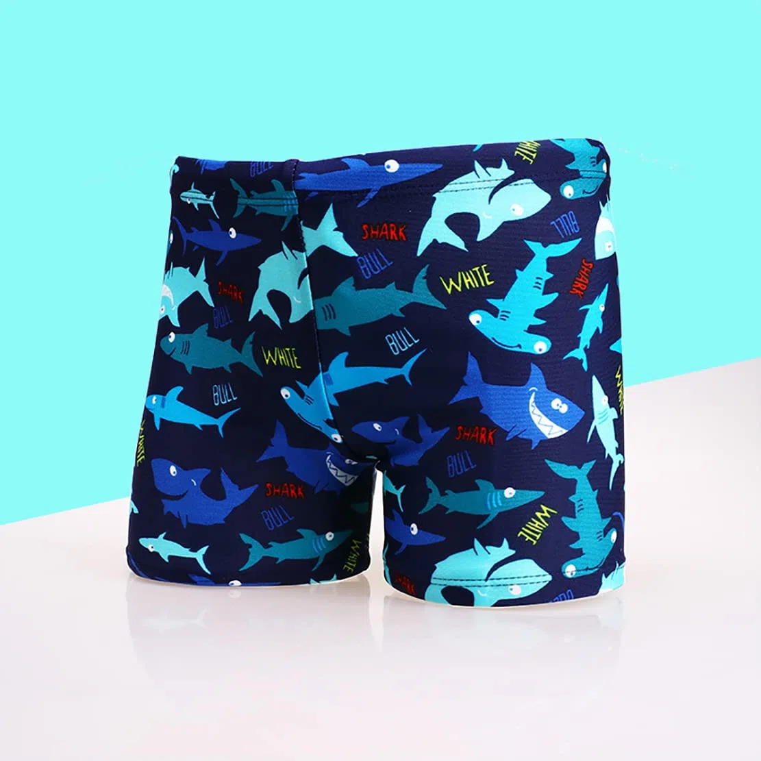 Confezione da 2 pantaloncini da bagno per bambini da 1 a 11 anni, costume da bagno con dinosauro e squalo