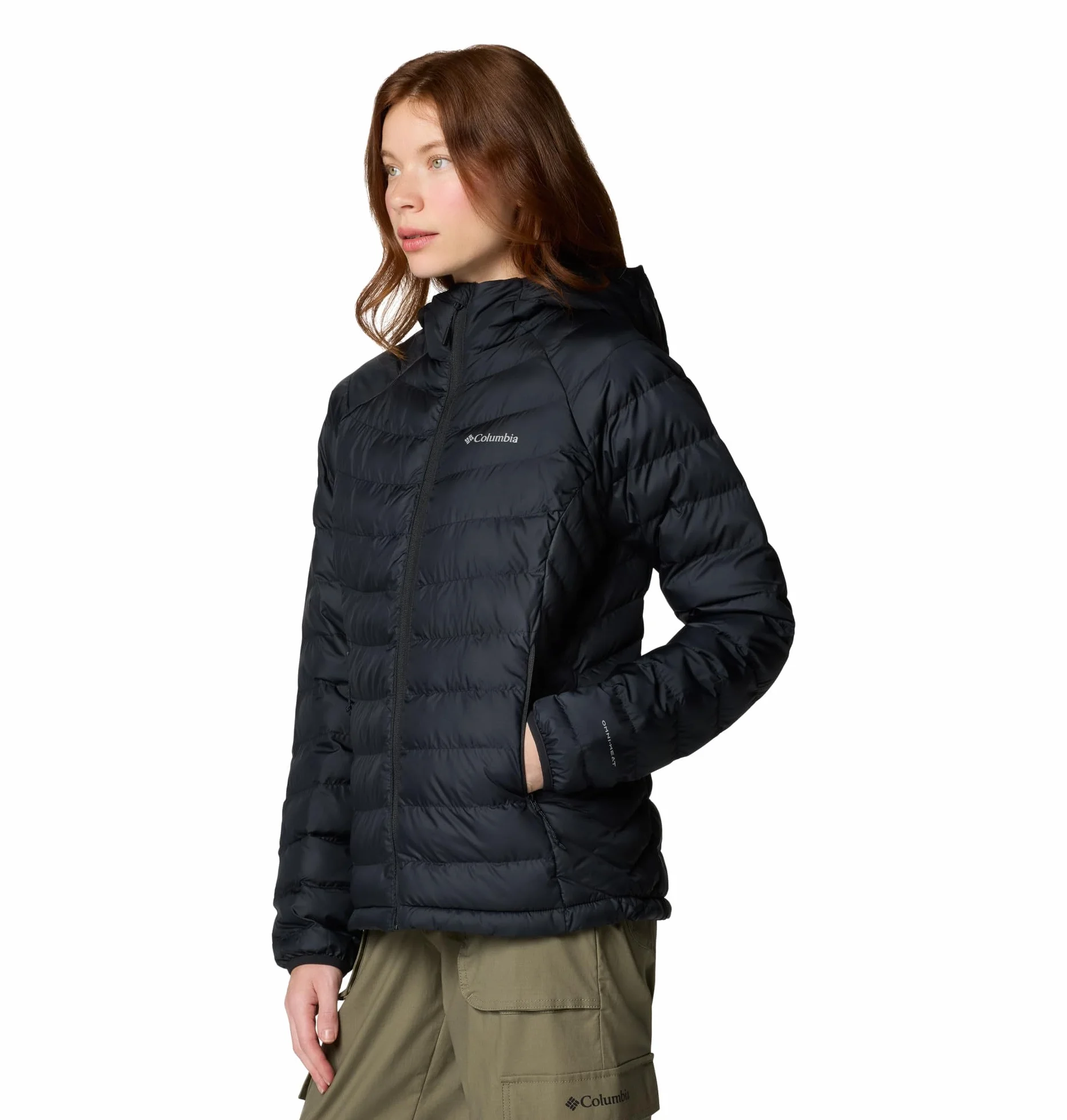 Columbia Powder Lite II Hooded Jacket, Piumino Con Cappuccio Donna