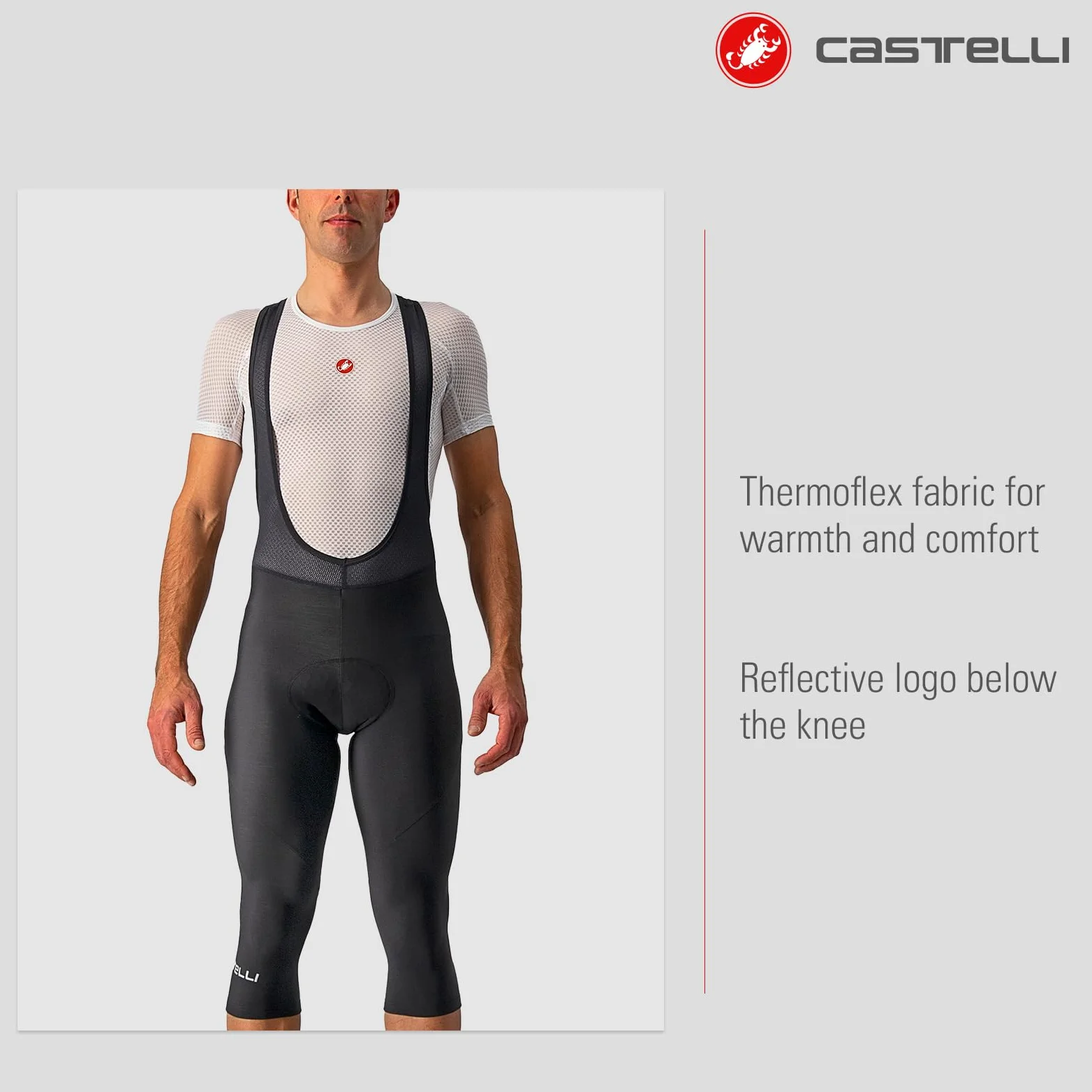 Castelli - Entrata Thermal Bibknicker, Pantaloncini Uomo