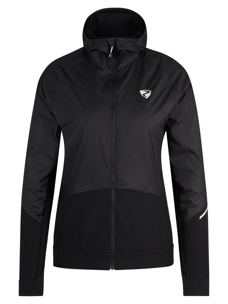 Ziener Nakima Giacca Softshell Ibrida Skitour, Traspirante, Antivento e Impermeabile Donna
