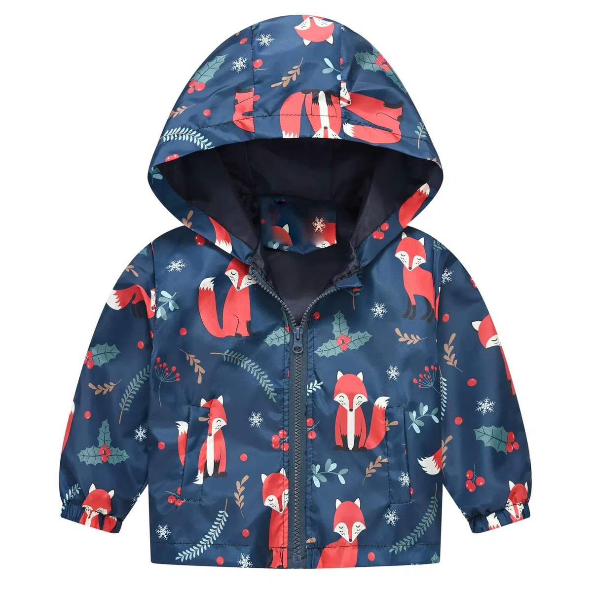 Echinodon Giacche impermeabili con cappuccio per ragazzi Giacca a vento per bambini Giacca a vento leggera Outwear