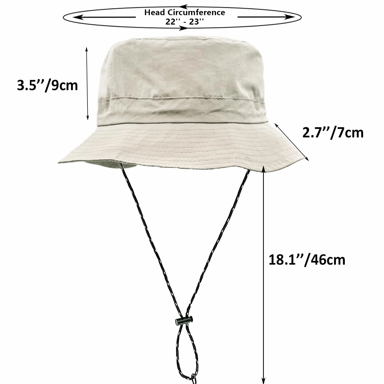 Cappello da Pescatore Sole Donna Uomo Pieghevole Cappelli Estivo Impermeabile Safari per Pesca Esterno