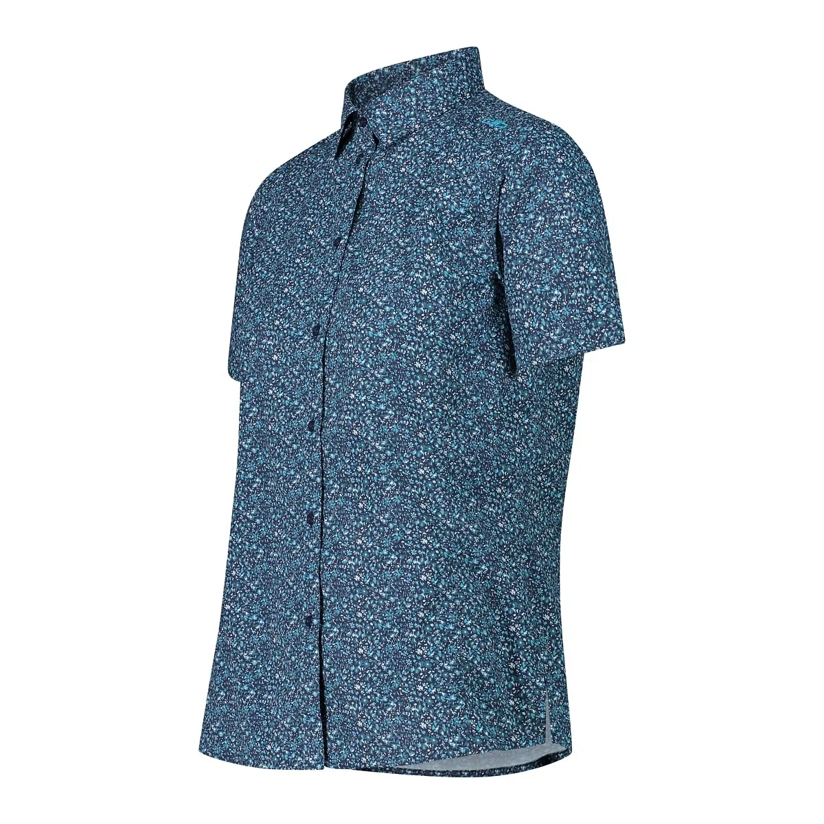 CMP Camicia Outdoor Fantasia Check a Maniche Corte da Donna, 34S6166