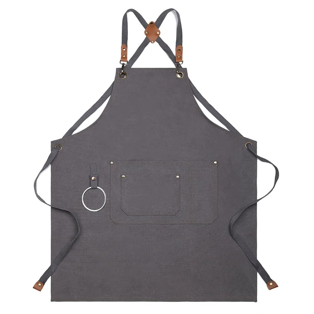 Grembiule Cucina Donna Professionale Grembiuli da Lavoro Uomo Falegname Grembiule Cameriere Barman