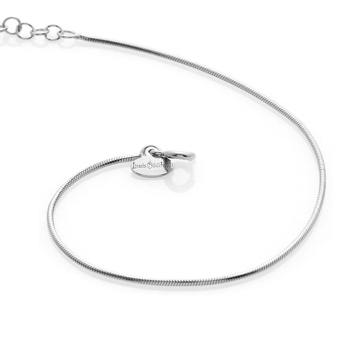 Bracciale Argento 925 Sottile, Fine, Bracciale fine donna elegante, ideale per charms, Braccialetto idea regalo Natale e San Valentino, made in italy