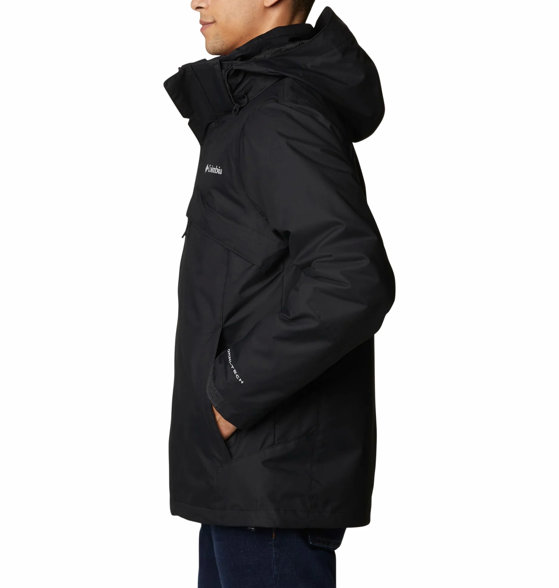 Columbia Men's Bugaboo Fleece Interchange Jacket, 3 In 1 Interchange Winter Coat, Ancient Fossil, Size L