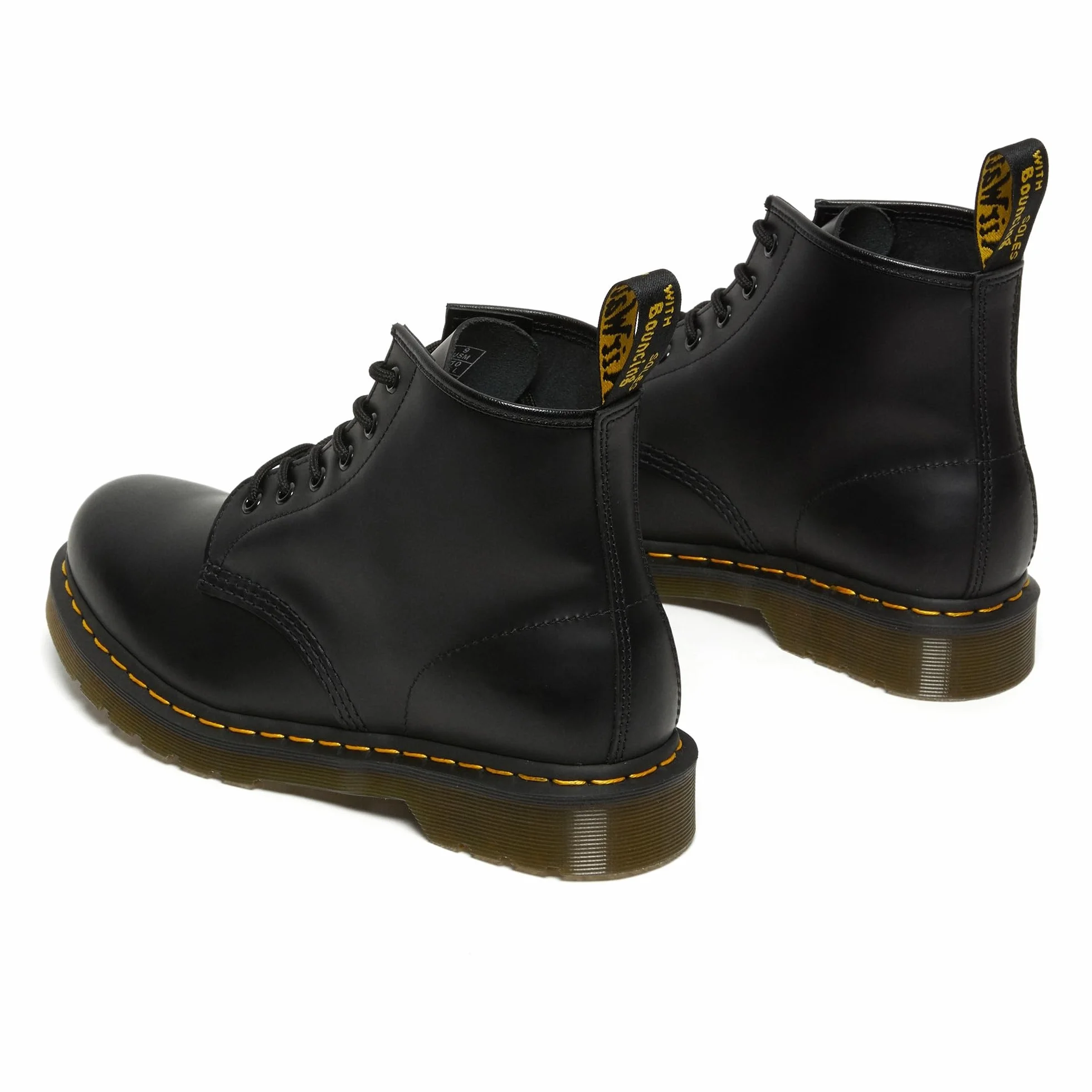 Dr. Martens, Bovver Boots Winter Unisex Adulto, Nero, 45 EU