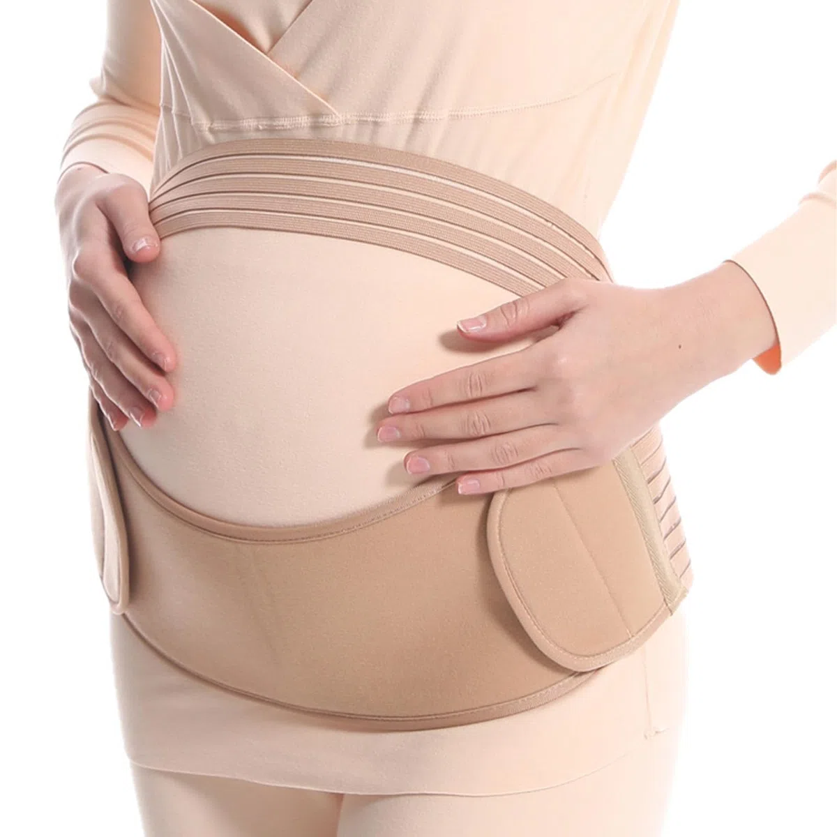 Fascia Gravidanza, Cintura Gravidanza di Supporto Maternità Post-Parto, Regolabile per Dolore alla Schiena e Addome, Supporto Ergonomico e Traspirante, Comfort per Donna