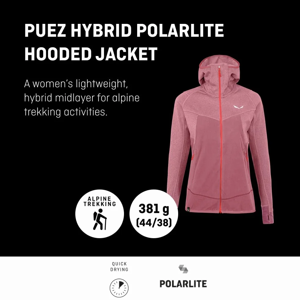 SALEWA Giacca Puez Hybrid PL Full Zip