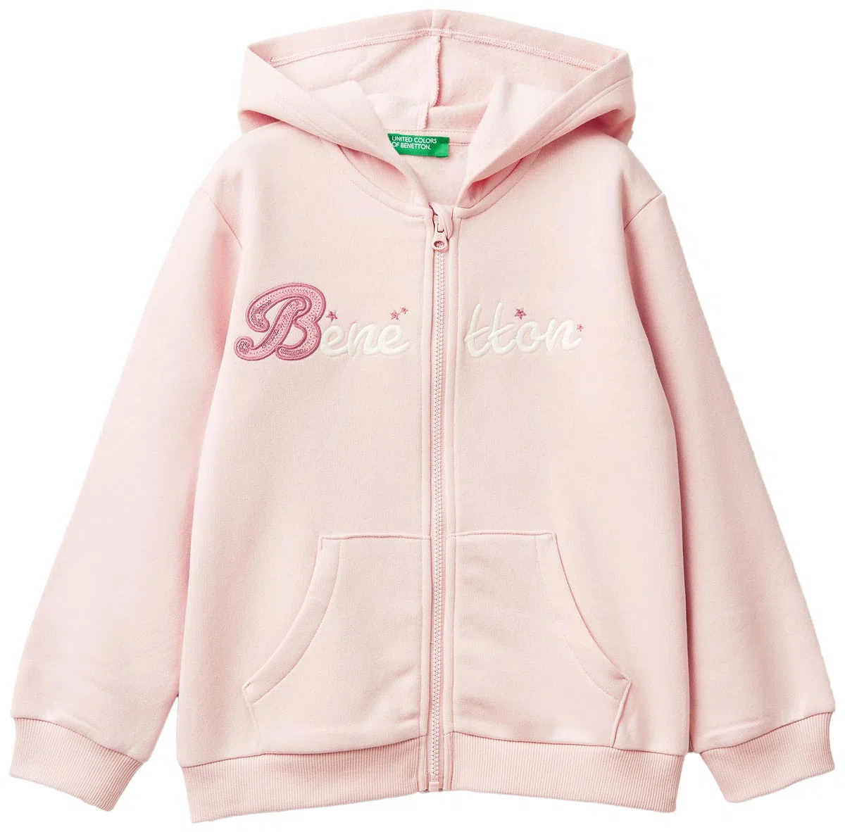United Colors of Benetton Giacca C/CAPP M/L 39m2g5045 Maglione Cardigan Bambine e Ragazze (Pacco da 1)