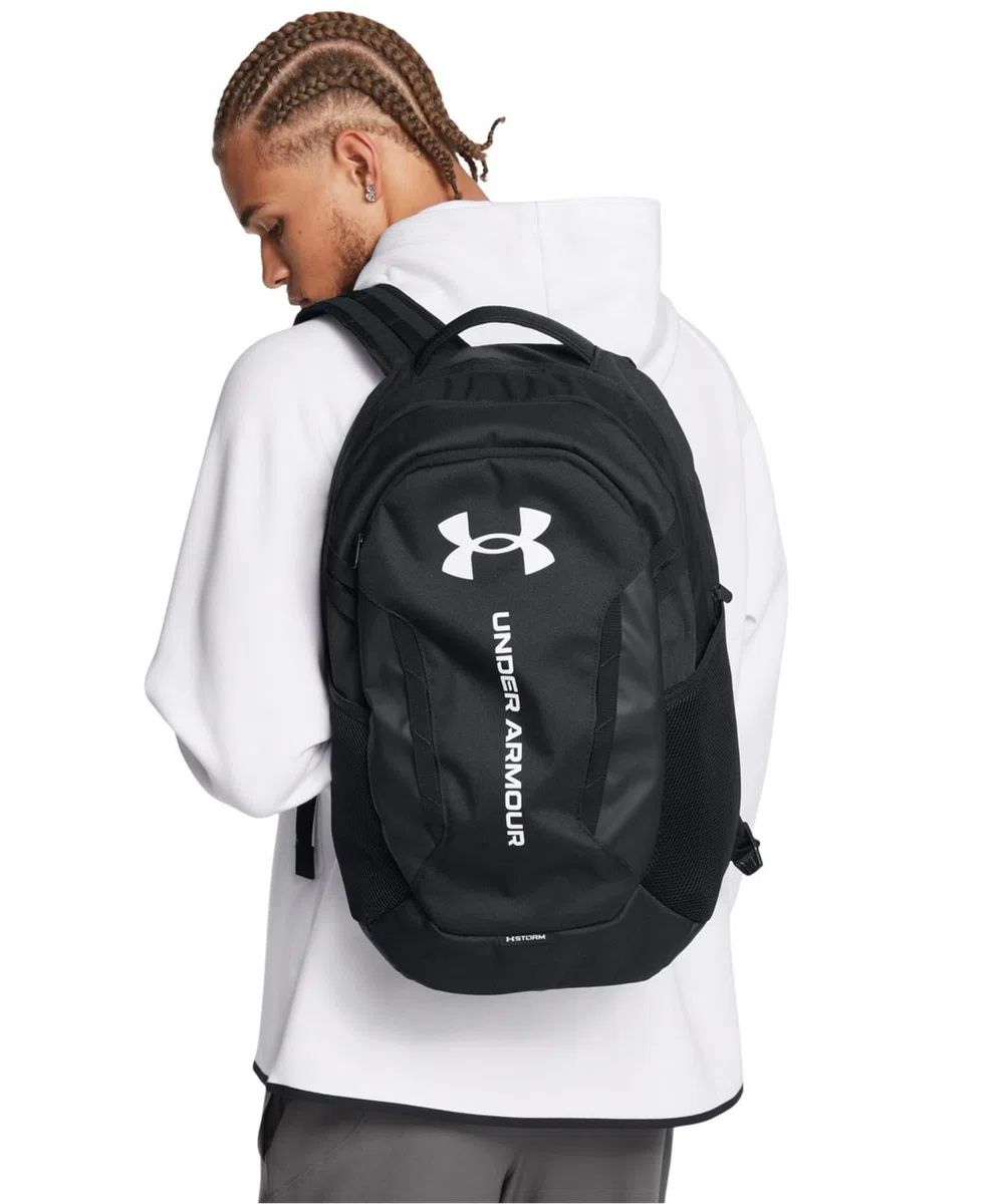 Under Armour UA HUSTLE 6.0 BACKPACK 0003 - BLACK One Size