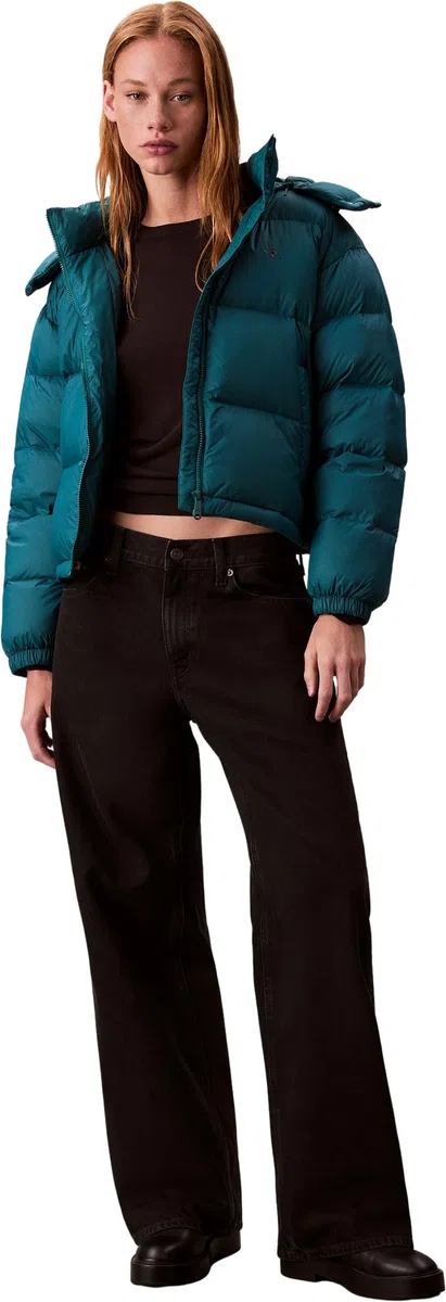 Calvin Klein Donna Piumino Essential Midweight con Cappuccio