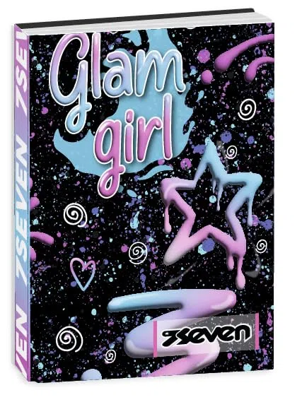 Seven Diario Scuola Standard 12 Mesi, Blu, Accessori Scuola, Accessori Zaino, Ragazza