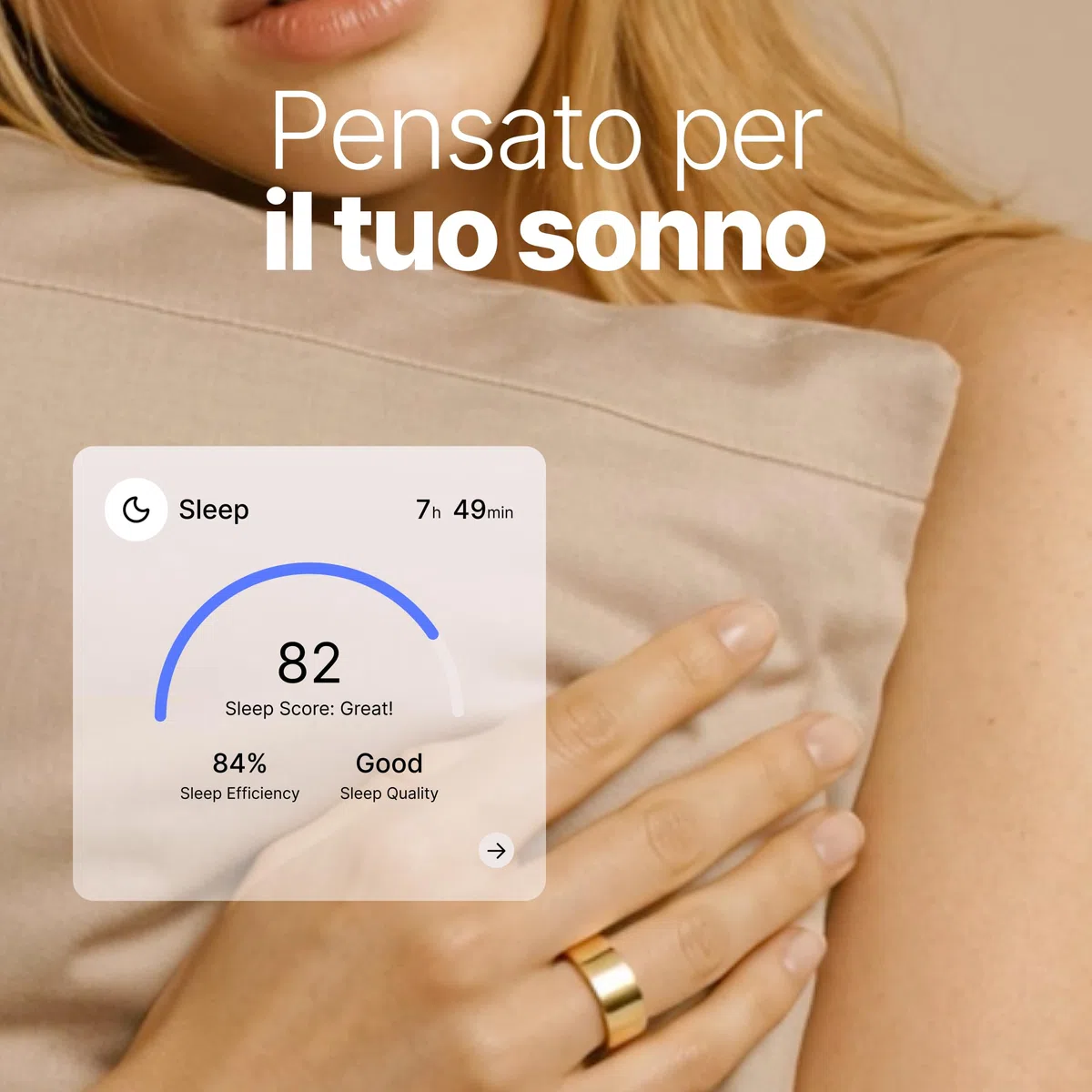 HAALE II Smart Ring - Anello Intelligente per Uomo e Donna, Compatibile con Android e iOS - Monitoraggio Salute e Attività Fitness - Elegante, Funzionale e Innovativo