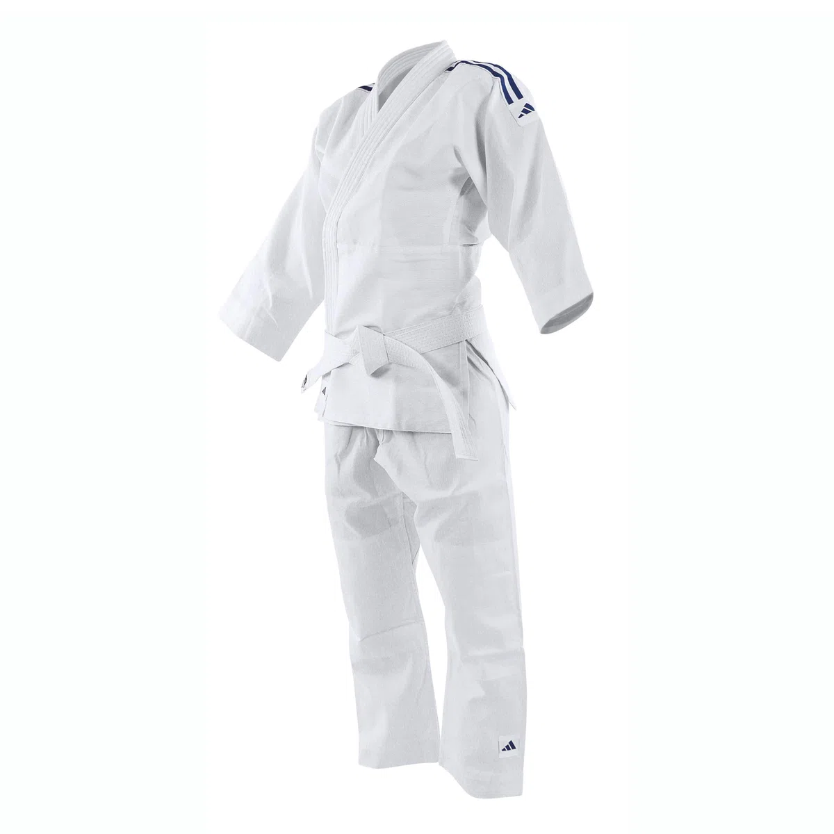 Adidas ADIJ180 - Kimono per Judo, Cintura Non Inclusa, Pantalone Elastico in Vita