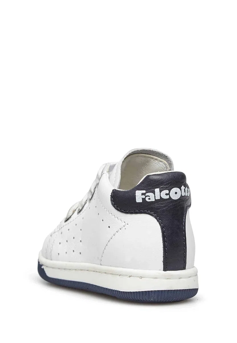 Falcotto Sneakers Stringate in Pelle Bicolore