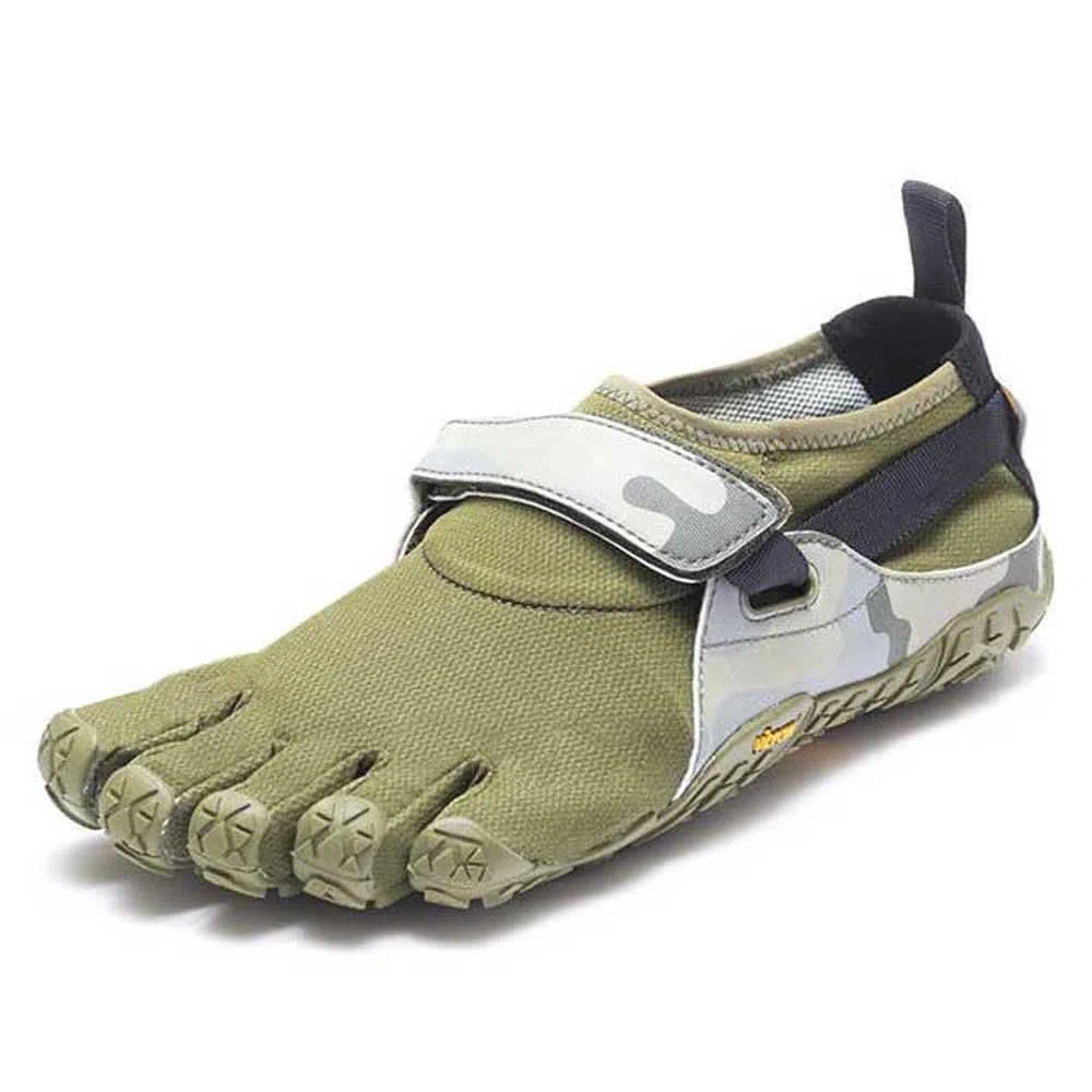 Vibram FiveFingers Spyridon Evo Trail Running Shoes Dark Green Camo EU 38
