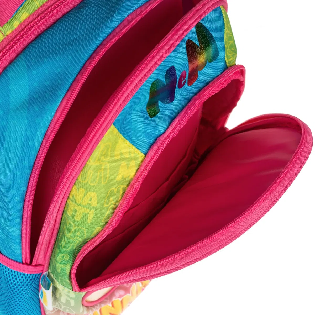 Zaino Scuola Elementare per Bambini 32x21x42 cm Zainetto da Bambina o Bambino con 2 Compartimenti e Chiusura a Zip
