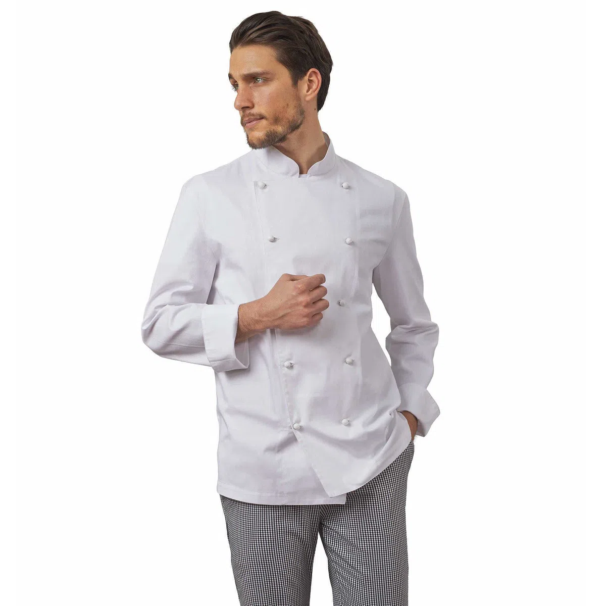 GIACCA CUOCO STEP ONE BIANCO M