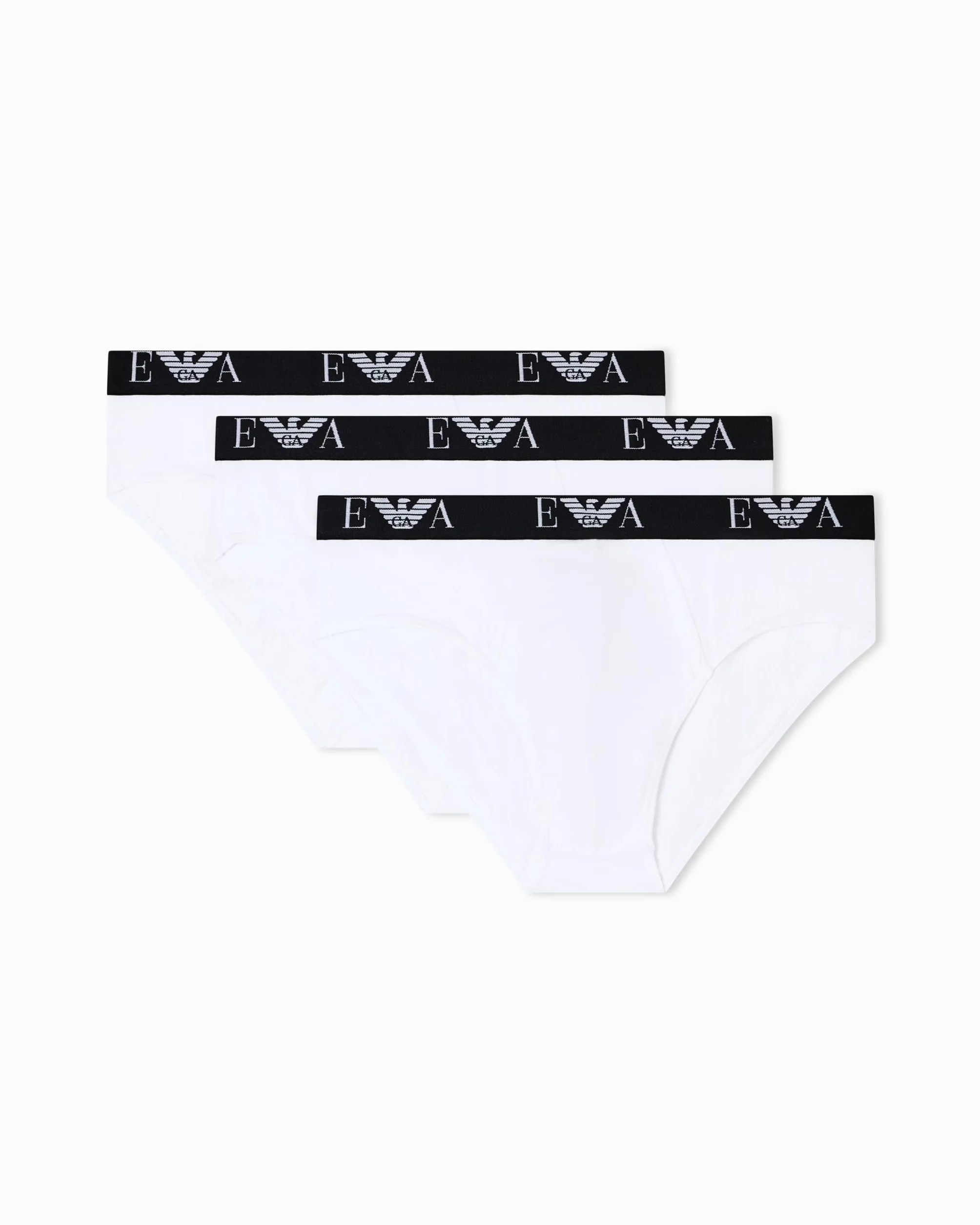 Emporio Armani Bold Monogram 3-Pack Brief Mutande da Uomo Uomo (Pacco da 3)