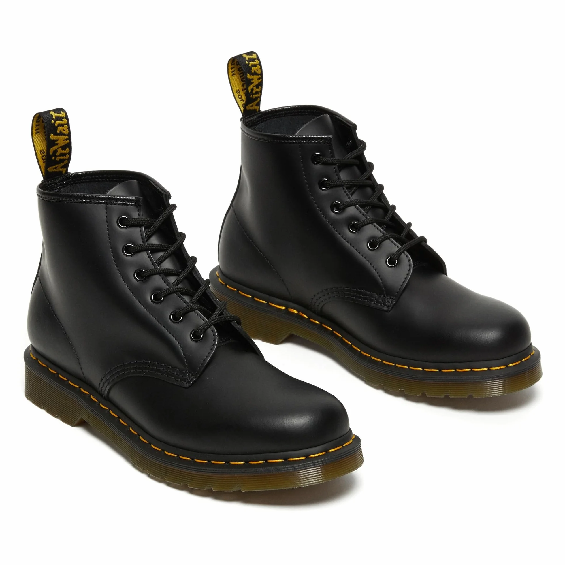 Dr. Martens, Bovver Boots Winter Unisex Adulto, Nero, 45 EU