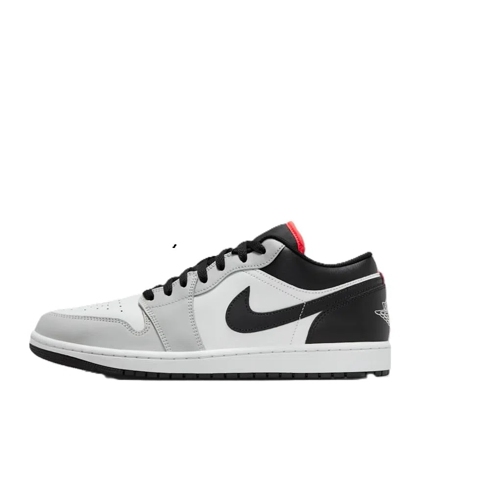 Air Jordan 1 Low Scarpe Uomo (Neutral Grey/Summit White/Infrared 23/Nero)