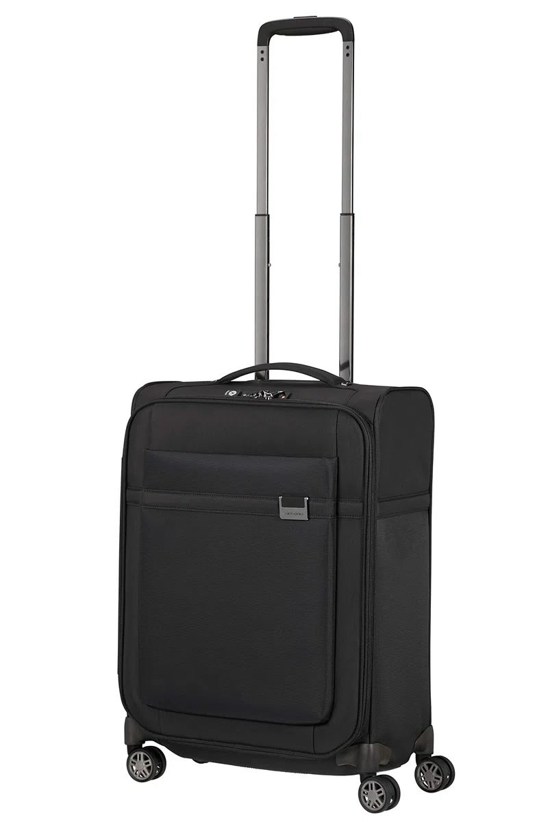 Samsonite Airea - Spinner S, bagaglio a mano, 55 cm, 41 L, nero