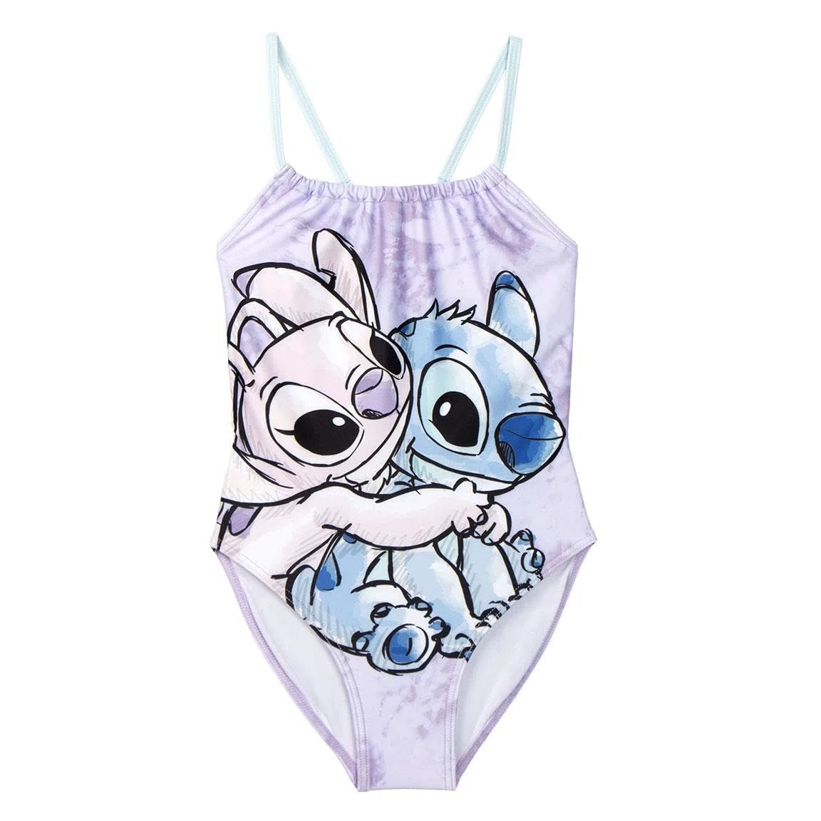 CERDÁ Life's Little Moments Costume da Bagno per Bambini Stitch Swim Trunks Bambine e Ragazze