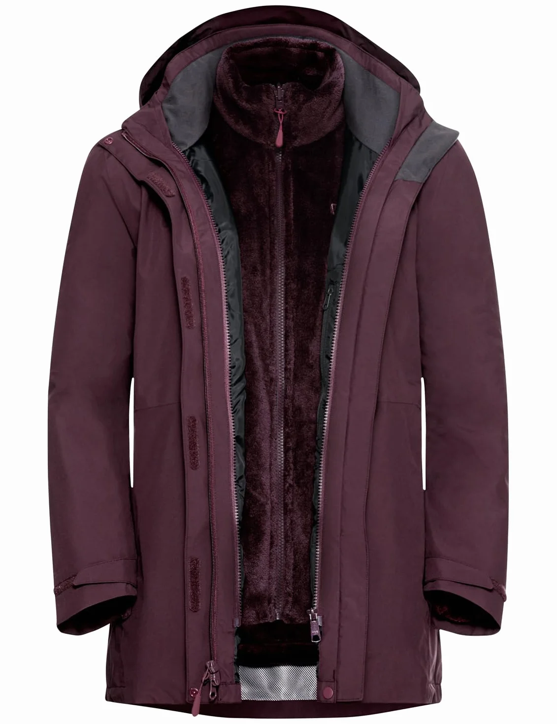 Jack Wolfskin Rotwand 3in1 Jkt W Giacca Donna