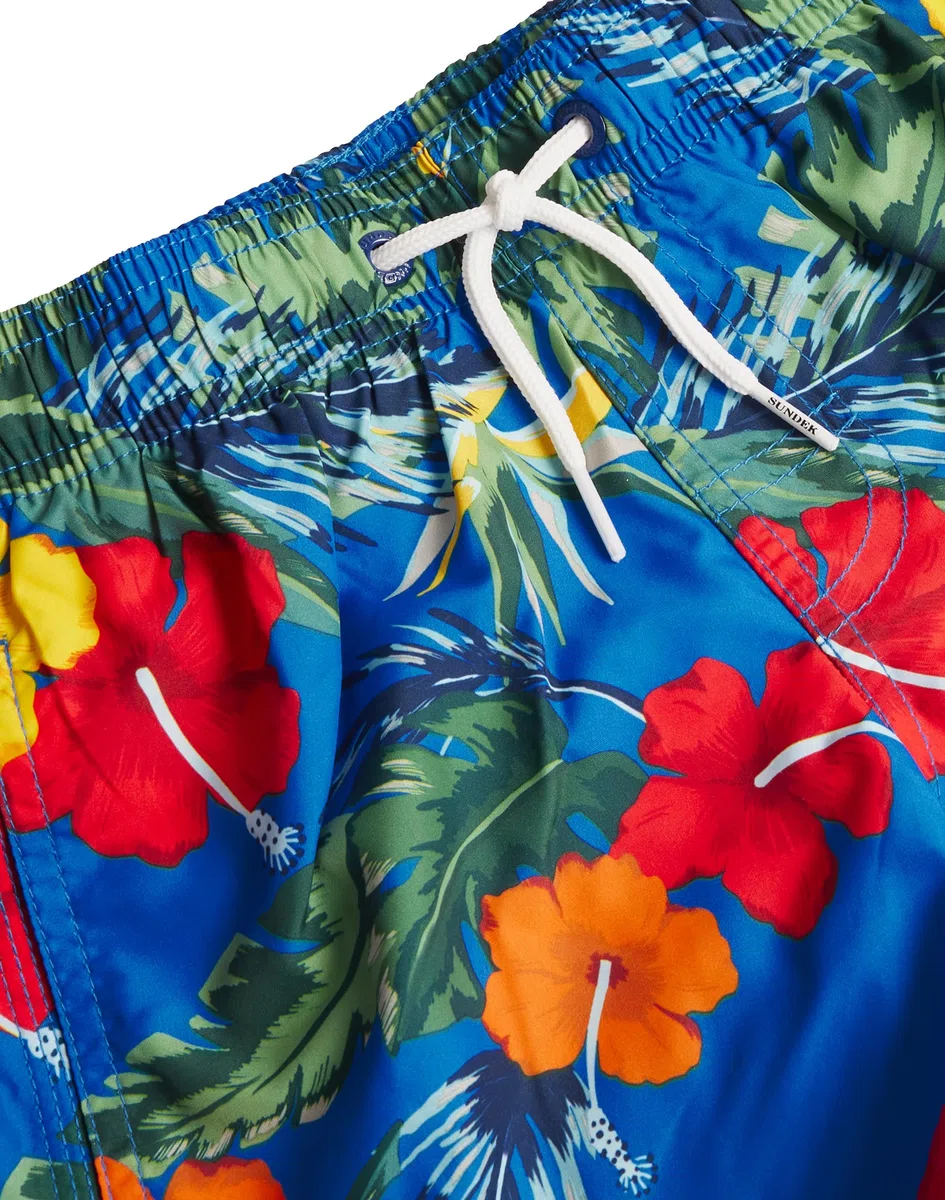SUNDEK Costume da bagno per ragazzi con elastico in vita, taglia per età