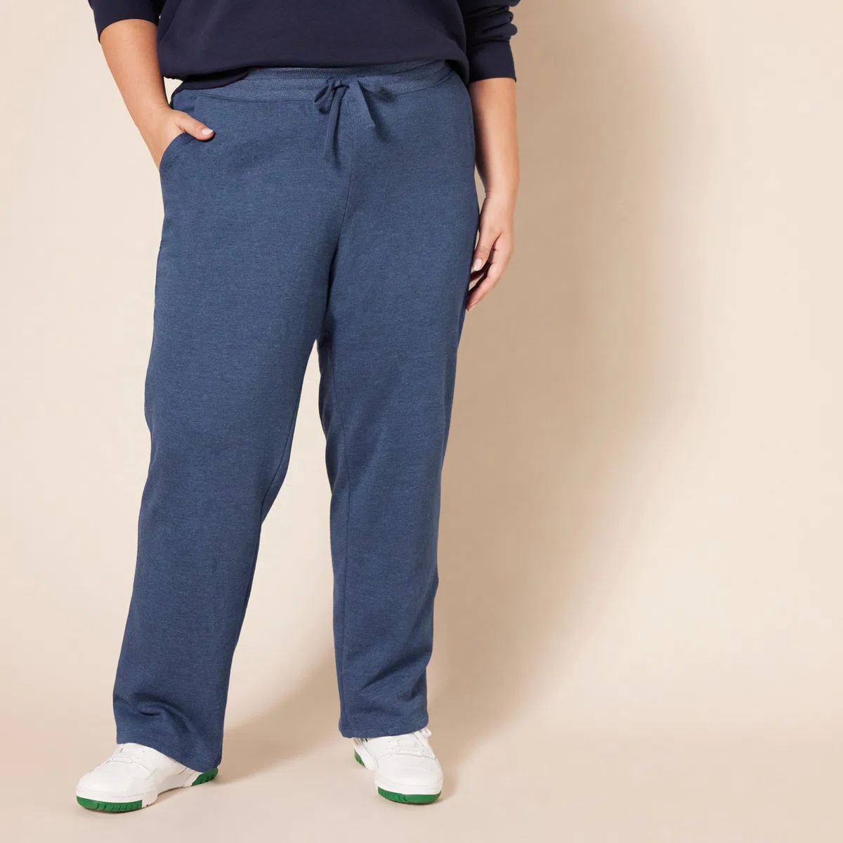 Amazon Essentials Pantaloni Tuta Da Donna A Gamba Dritta Con Coulisse, In Pile (Disponibili In Taglie Forti)