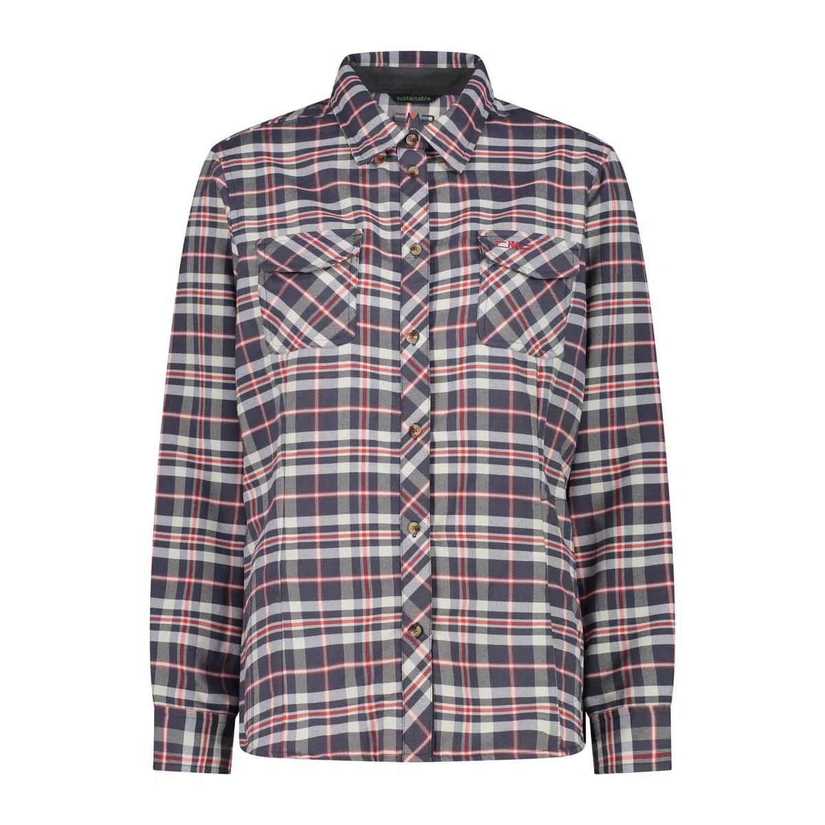 CMP Woman Shirt Button Down Shirt Donna